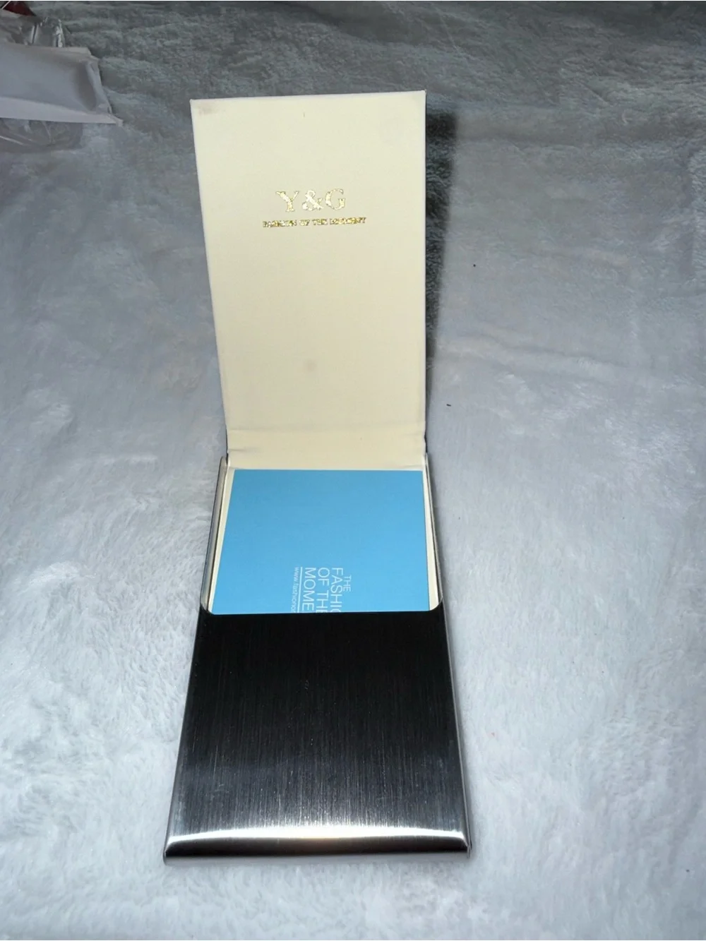 Men’s Teal Card & Key Holder